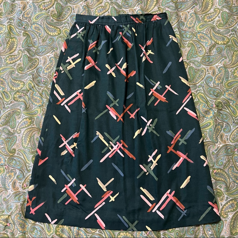 Vintage Handmade Midi Skirt S